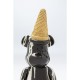 Estatueta decorativa Gelato Bear Black 40 cm