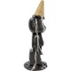 Estatueta decorativa Gelato Bear Black 40 cm