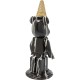 Estatueta decorativa Gelato Bear Black 40 cm