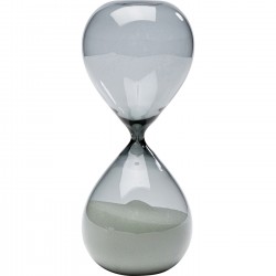 Ampulheta Timer Black 20 cm