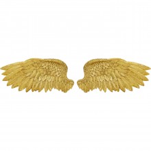 Objeto de parede Angel Wings (conjunto de 2)