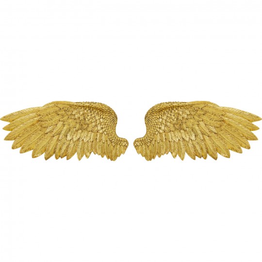 Objeto de parede Angel Wings (conjunto de 2)