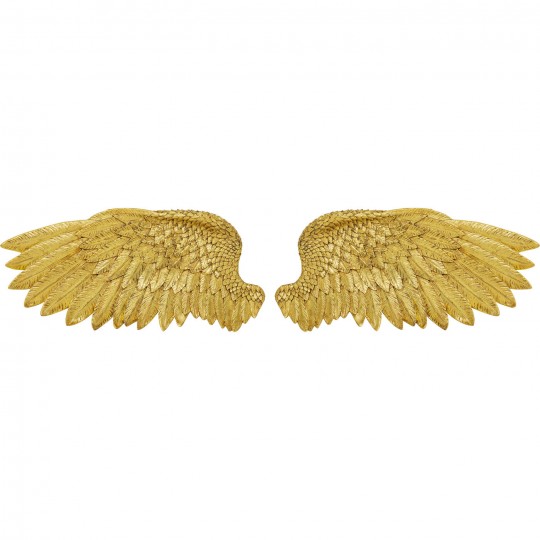 Objeto de parede Angel Wings (conjunto de 2)