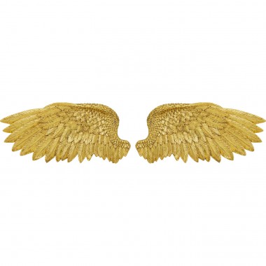 Objeto de parede Angel Wings (conjunto de 2)