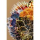 Imagem emoldurada Flower Hair 120x120 cm