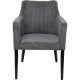 Cadeira com apoios de braço Mode Cord Grey