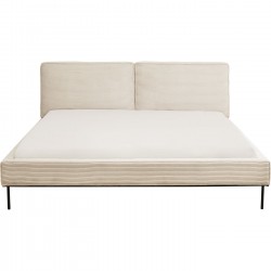 Cama East Side Cord Creme 160x200 cm