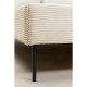 Cama East Side Cord Creme 160x200 cm