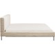 Cama East Side Cord Creme 160x200 cm