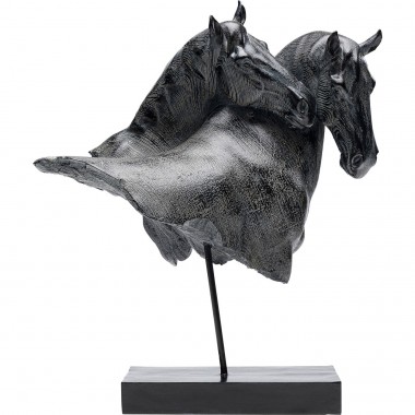 Objeto decorativo Horse Pair 47 cm