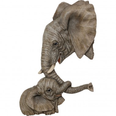 Objeto de parede Elephants Love 60x77 cm