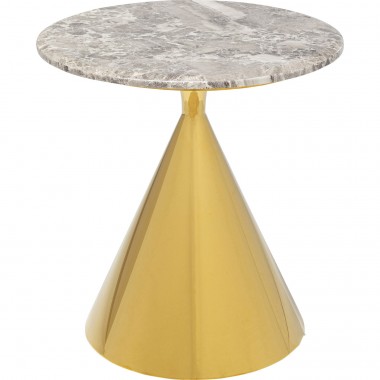 Mesa de Apoio Rita Gold Ø50 cm