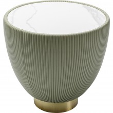 Mesa de apoio Endless Vegas verde Ø47 cm