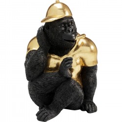 Estatueta decorativa Glam Gorilla 26 cm