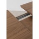 Mesa extensível Benvenuto Walnut 200(50) x 110 cm