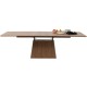 Mesa extensível Benvenuto Walnut 200(50) x 110 cm