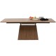 Mesa extensível Benvenuto Walnut 200(50) x 110 cm