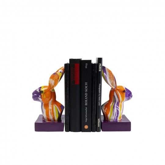 Bookend Rabbit Holi (2/conjunto)