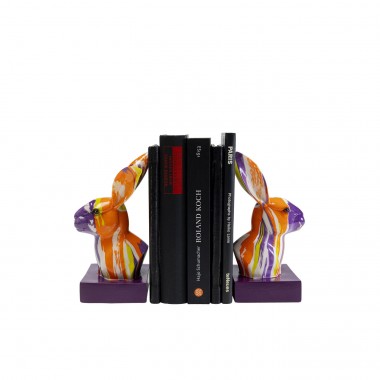 Bookend Rabbit Holi (2/conjunto)