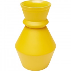 Vaso Gina amarelo 25 cm