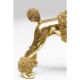 Estatueta Deco Mrs Poodle Gold 34 cm