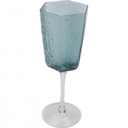 Copo de vinho tinto Cascata azul