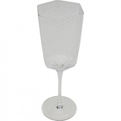 Copo de vinho branco Cascata transparente