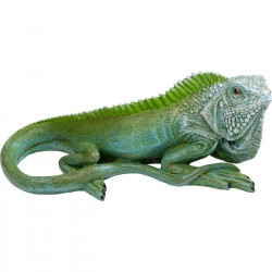 Estatueta decorativa Lizard Green 21 cm