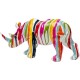 Estatueta decorativa Rhino Holi 18 cm