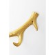 Cabide Antler dourado 35 cm