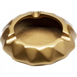 Cinzeiro Avantgard dourado Ø15cm