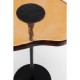 Mesa de apoio Lava laranja Ø30 cm