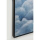 Quadro com Moldura Cloud Boat 60x120 cm