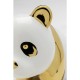 Peça decorativa Sitting Panda Gold 18 cm