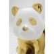 Peça decorativa Sitting Panda Gold 18 cm