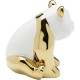 Peça decorativa Sitting Panda Gold 18 cm