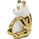 Peça decorativa Panda Gold 19 cm