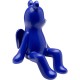 Estatueta decorativa Sitting Squirrel Blue 20 cm
