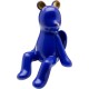 Estatueta decorativa Sitting Squirrel Blue 20 cm