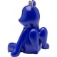 Estatueta decorativa Sitting Squirrel Blue 20 cm