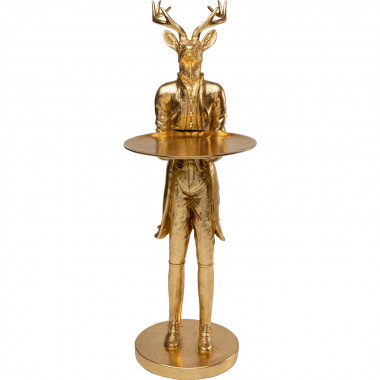 Peça Decorativa Standing Waiter Deer 63 cm