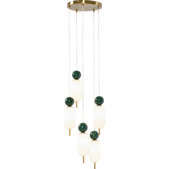 Candeeiro de Tecto Charleston Spiral Ø36cm