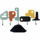 Cabide Art Shapes 80cm
