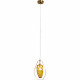 Candeeiro de Tecto Diamond Fever Dining dourado 17cm