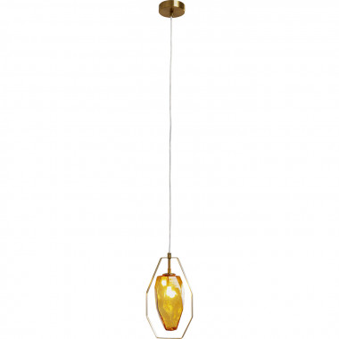 Candeeiro de Tecto Diamond Fever Dining dourado 17cm