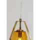 Candeeiro de Tecto Diamond Fever Dining dourado 17cm
