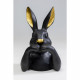 Peça Decorativa Sweet Rabbit Preta 23cm