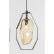 Candeeiro de Tecto Diamond Fever Dinin Preto 110cm