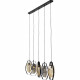 Candeeiro de Tecto Diamond Fever Dinin Preto 110cm