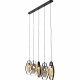 Candeeiro de Tecto Diamond Fever Dinin Preto 110cm